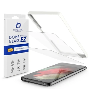 Hurtownia GSM - Szkło hartowane Whitestone EZ Glass Samsung Galaxy S21+ Plus [2 PACK] - WSD045 - {ean13} - Hurt