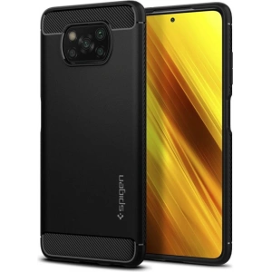 Etui Spigen Rugged Armor Pocophone X3/Pro/NFC Matte Black