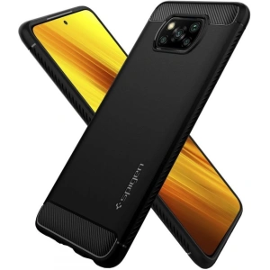 Etui Spigen Rugged Armor Pocophone X3/Pro/NFC Matte Black