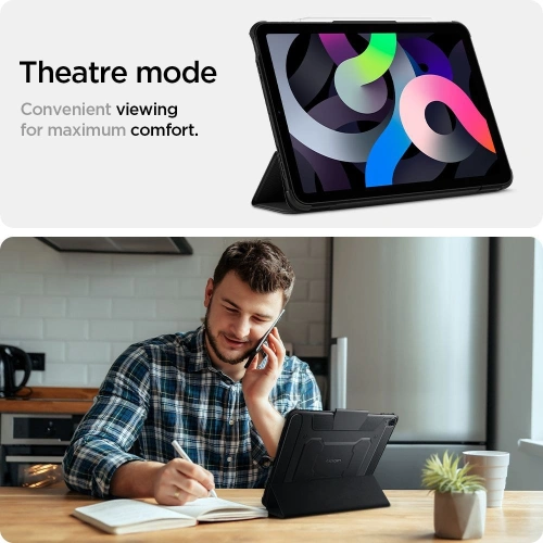 Etui Spigen Rugged Armor Pro Apple iPad Air 10.9 2020/2022 (4. i 5. generacji) / iPad Air 11 2024 (6. generacji) Black