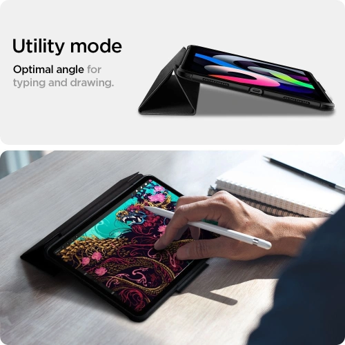 Etui Spigen Rugged Armor Pro Apple iPad Air 10.9 2020/2022 (4. i 5. generacji) / iPad Air 11 2024 (6. generacji) Black