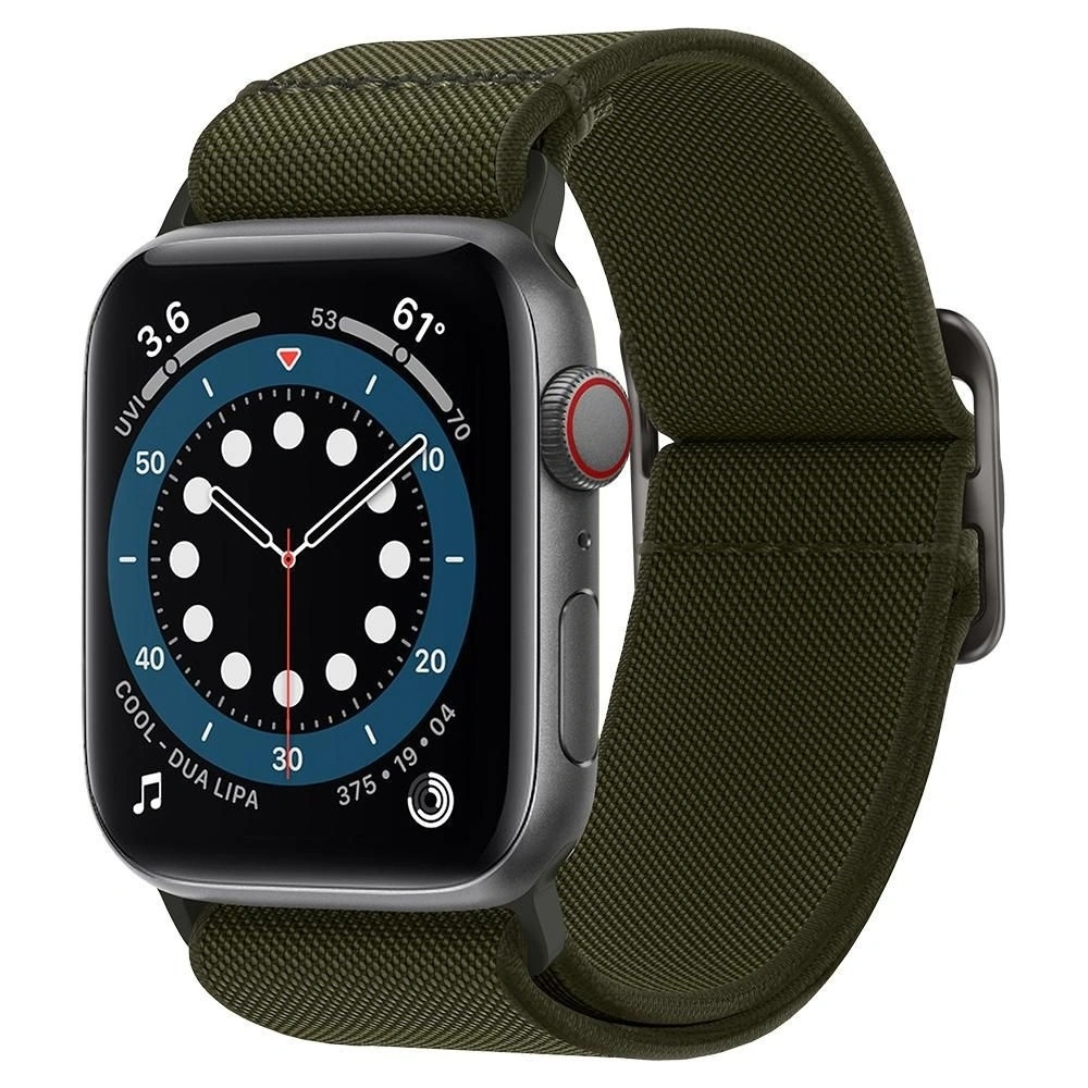 Hurtownia GSM - Pasek Spigen Fit Lite Apple Watch 4/5/6/7/SE/8/9/Ultra 44/45/49mm Khaki - SPN1496KHK - {ean13} - Hurt