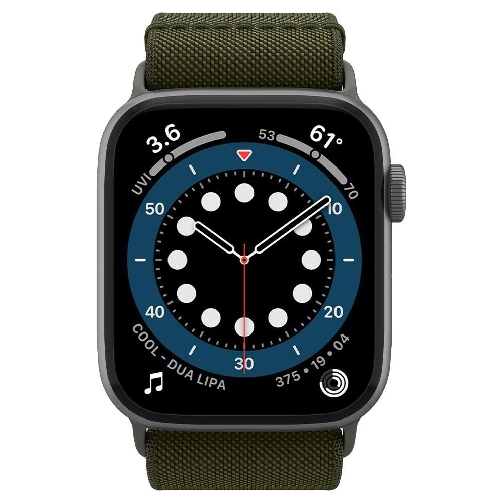 Hurtownia GSM - Pasek Spigen Fit Lite Apple Watch 4/5/6/7/SE/8/9/Ultra 44/45/49mm Khaki - SPN1496KHK - {ean13} - Hurt