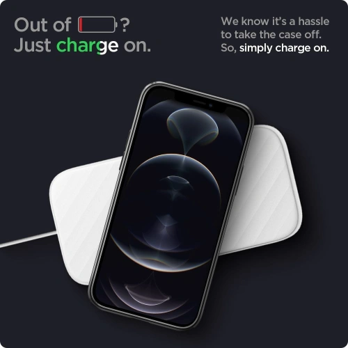 Etui Spigen Optik Crystal Apple iPhone 12 Pro Chrome Grey