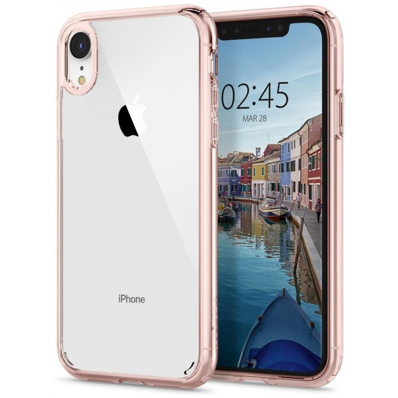 Hurtownia Spigen - 8809613763966 - SPN1503RS - Etui Spigen Ultra Hybrid Apple iPhone XR Rose Crystal - B2B homescreen