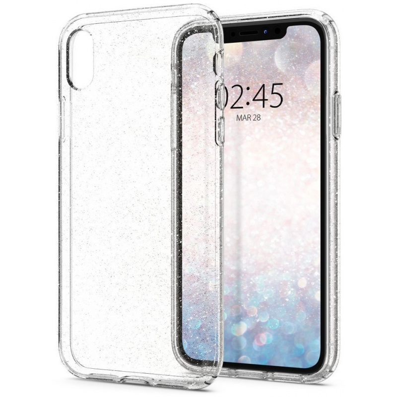 Hurtownia Spigen - 8809613763881 - SPN1504GLT - Etui Spigen Liquid Crystal Apple iPhone XR Glitter Crystal - B2B homescreen
