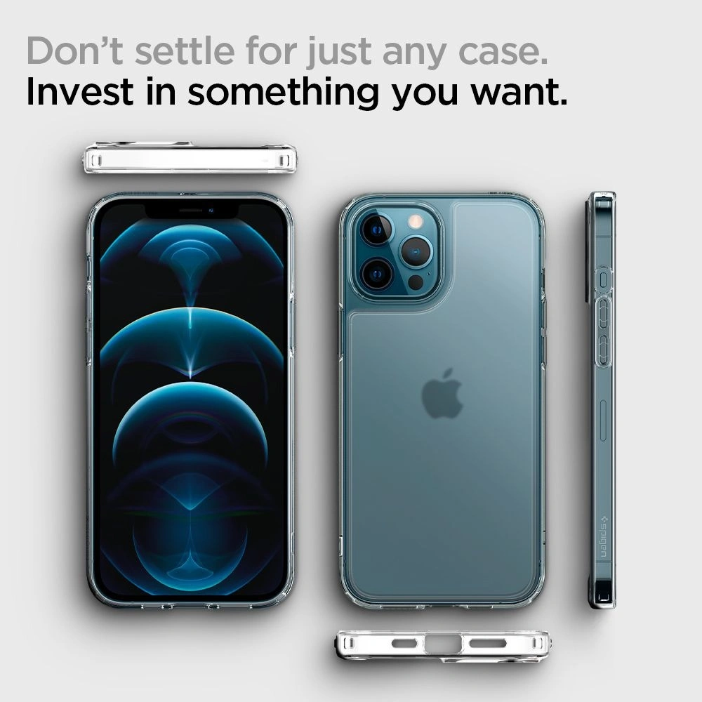 Hurtownia GSM - Etui Spigen Quartz Hybrid Apple iPhone 12 Pro Max Matte Clear - SPN1505MCL - {ean13} - Hurt