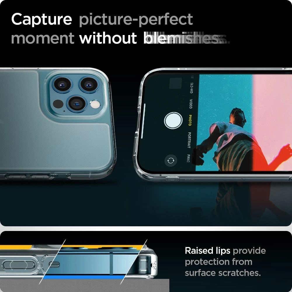 Wholesale Spigen Quartz Hybrid Apple iPhone 12 Pro Max Matte Clear - SPN1505MCL - {ean13} - Hurt