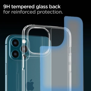 Etui Spigen Quartz Hybrid Apple iPhone 12 Pro Max Matte Clear