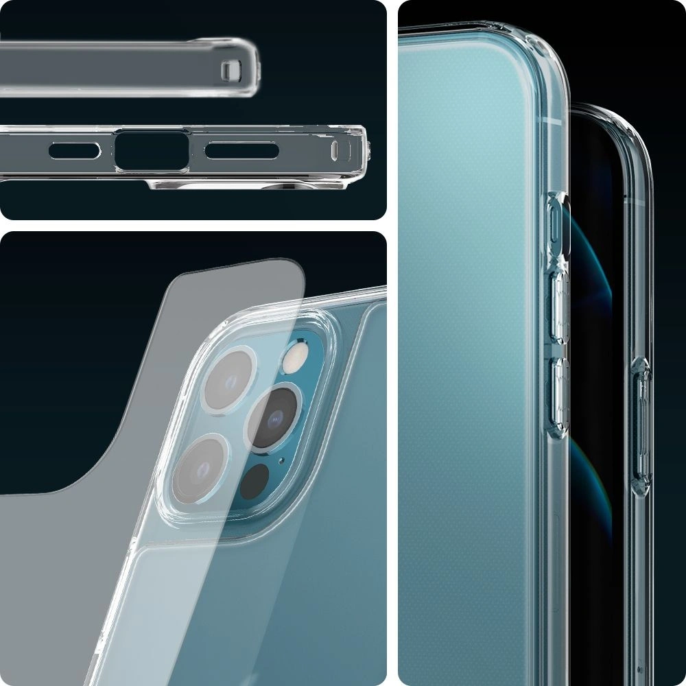 Hurtownia GSM - Etui Spigen Quartz Hybrid Apple iPhone 12 Pro Max Matte Clear - SPN1505MCL - {ean13} - Hurt