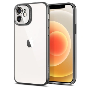Spigen Optik Crystal Apple iPhone 12 Chrome Grey