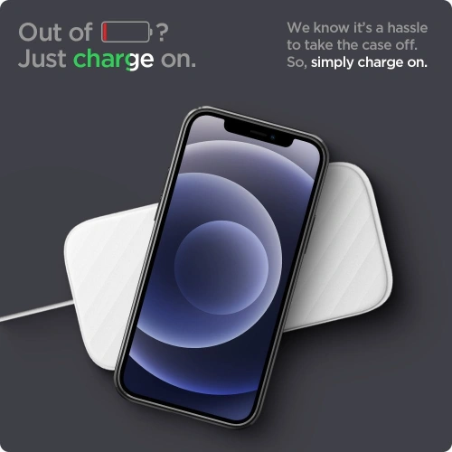 Etui Spigen Optik Crystal Apple iPhone 12 Chrome Grey