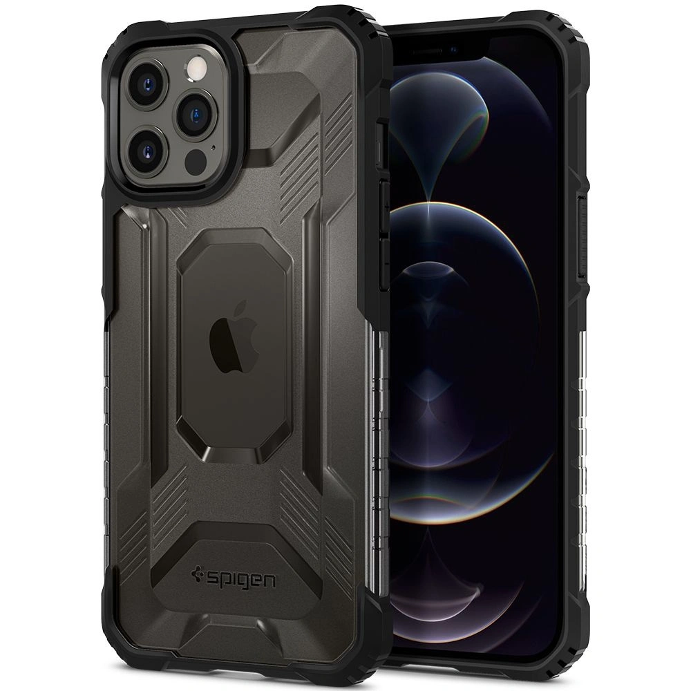 Hurtownia GSM - Etui Spigen Nitro Force Apple iPhone 12 Pro Max Matte Black - SPN1509BLK - {ean13} - Hurt