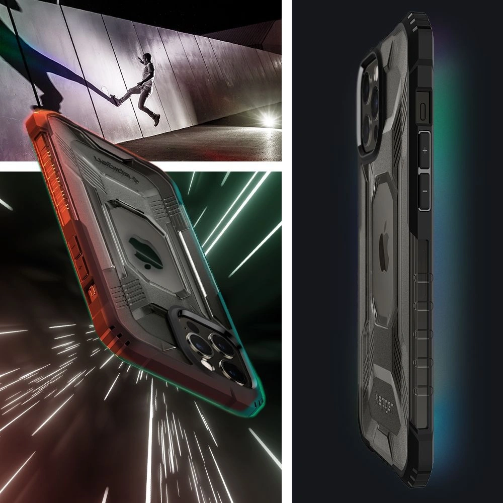 Hurtownia GSM - Etui Spigen Nitro Force Apple iPhone 12 Pro Max Matte Black - SPN1509BLK - {ean13} - Hurt