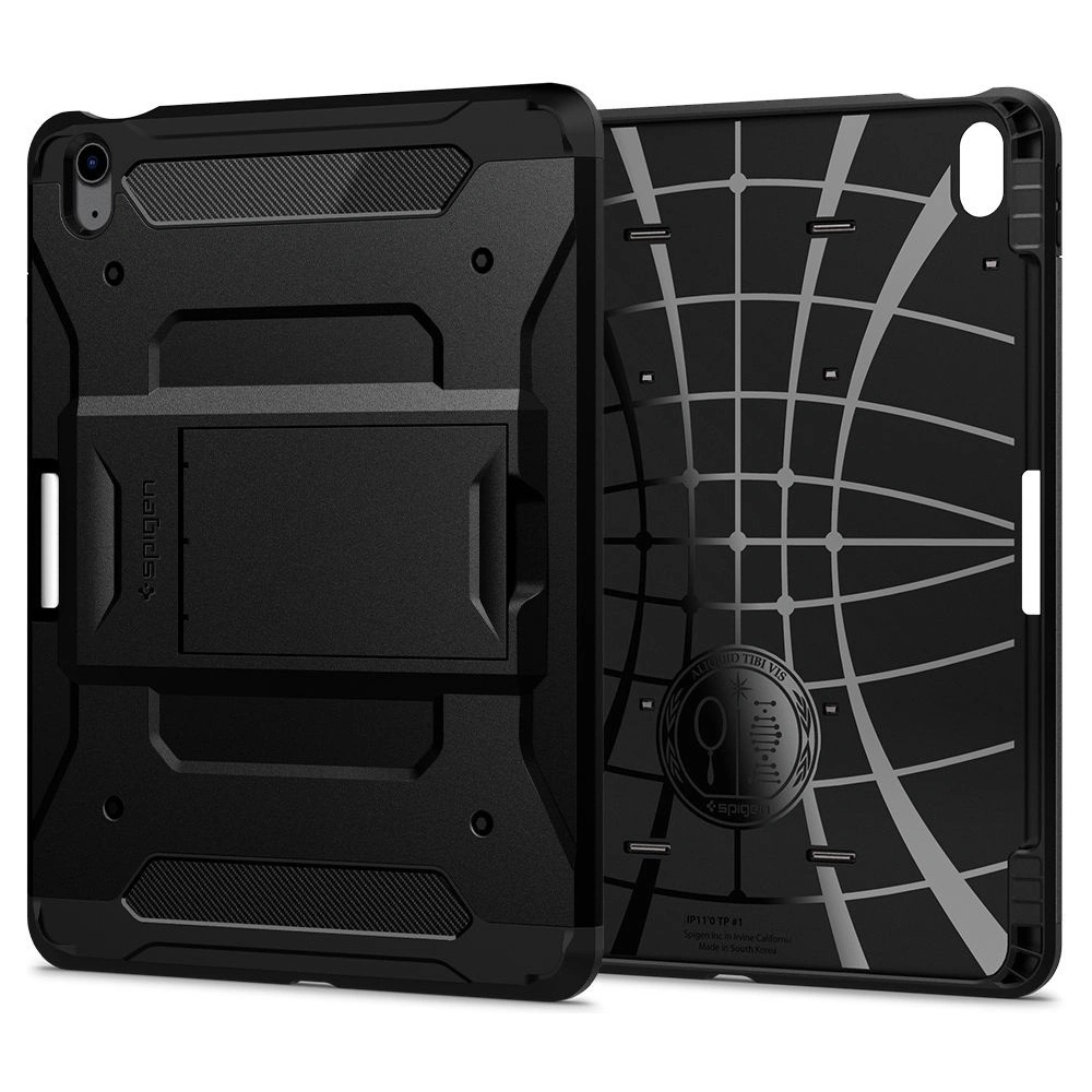 Hurtownia GSM - Etui Spigen Tough Armor Pro Apple iPad Air 10.9 2020/2022 (4. i 5. generacji) / iPad Air 11 2024 (6. generacji) Black - SPN1510BLK - {ean13} - Hurt