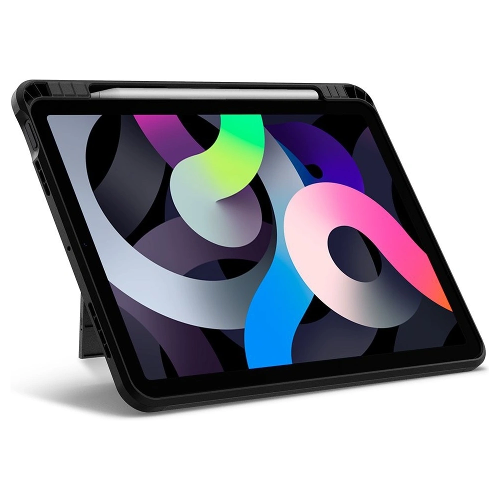 Hurtownia GSM - Etui Spigen Tough Armor Pro Apple iPad Air 10.9 2020/2022 (4. i 5. generacji) / iPad Air 11 2024 (6. generacji) Black - SPN1510BLK - {ean13} - Hurt