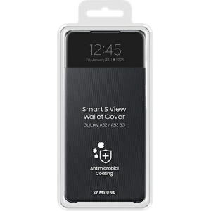 Hurtownia GSM - Etui Samsung Galaxy A52/A52s EF-EA525PB czarny/black S View Wallet Cover - SMG388BLK - {ean13} - Hurt