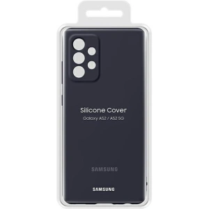 Hurtownia GSM - Etui Samsung Galaxy A52/A52s EF-PA525TB czarny/black Silicone Cover - SMG389BLK - {ean13} - Hurt