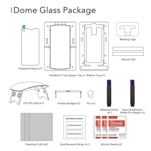 Hurtownia GSM - Zesílené sklo s UV lepidlem Whitestone Dome Glass Samsung Galaxy S9 - WSD003 - {ean13} - Hurt