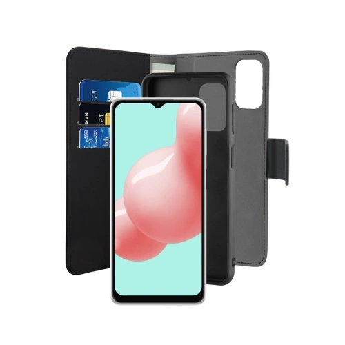 Etui PURO Wallet Detachable 2w1 Samsung Galaxy A32 5G (czarny)
