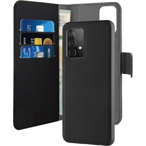 Hurtownia GSM - Etui PURO Wallet Detachable 2w1 Samsung Galaxy A52/A52s (czarny) - PUR402BLK - {ean13} - Hurt