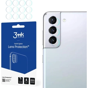 Hurtownia GSM - Szkło hybrydowe na obiektyw aparatu 3MK Lens Protection Samsung Galaxy S21+ Plus [4 PACK] - 3MK1465 - {ean13} - Hurt