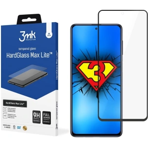 Wholesale 3MK HardGlass Max Lite Samsung Galaxy M51 black - 3MK1460 - {ean13} - Hurt