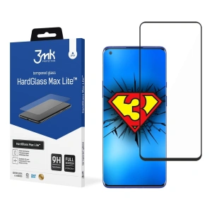 Hurtownia GSM - Szkło hartowane 3MK HardGlass Max Lite OnePlus 8T/OnePlus 9 czarne - 3MK1456 - {ean13} - Hurt
