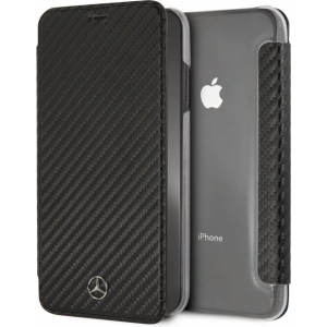 Hurtownia GSM - Etui Mercedes MEFLBKI65CFBK Apple iPhone XS Max book czarny/black Dynamic - MRS002BLK - {ean13} - Hurt