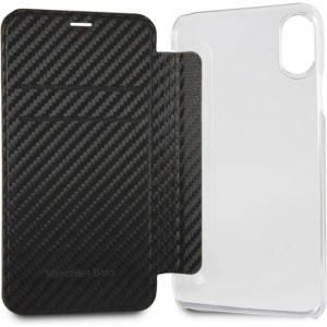 Hurtownia GSM - Etui Mercedes MEFLBKI65CFBK Apple iPhone XS Max book czarny/black Dynamic - MRS002BLK - {ean13} - Hurt