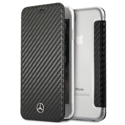 Hurtownia Mercedes - 3700740418611 - MRS003BLK - Etui Mercedes MEFLBKI8CFBK Apple iPhone SE 2022/SE 2020/8/7 book czarny/black - B2B homescreen