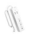 Inteligentna listwa zasilająca WiFi Meross MSS425E, 3 gniazda + 4x USB