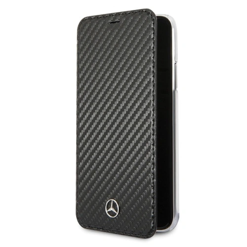 Etui Mercedes MEFLBKPXCFBK Apple iPhone X book czarny/black