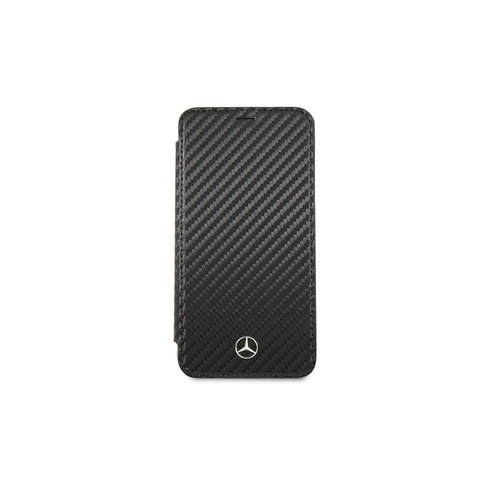 Hurtownia GSM - Etui Mercedes MEFLBKPXCFBK Apple iPhone X book czarny/black - MRS005BLK - {ean13} - Hurt
