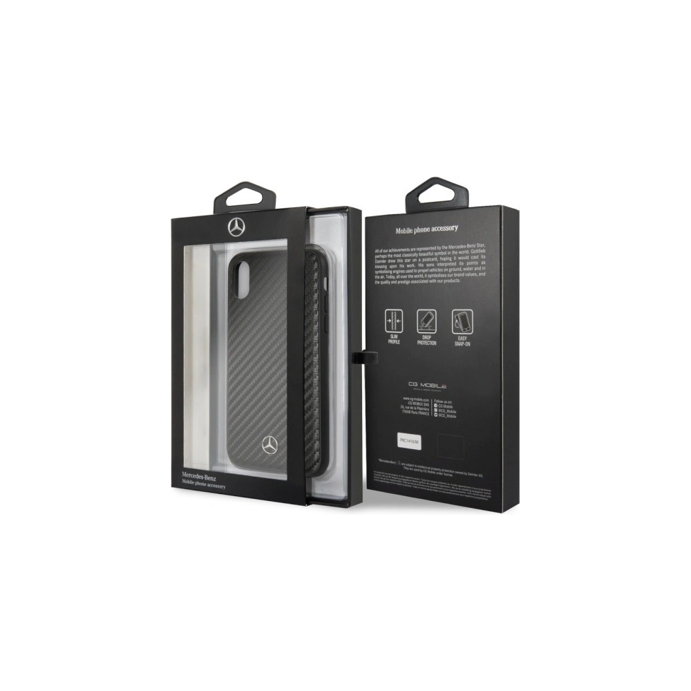 Hurtownia GSM - Etui Mercedes MEHCI65SRCFBK Apple iPhone XS Max hard case black/czarny Dynamic - MRS008BLK - {ean13} - Hurt