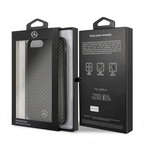 Etui Mercedes MEHCI8LSRCFBK Apple iPhone 8/7 Plus hard case black/czarny