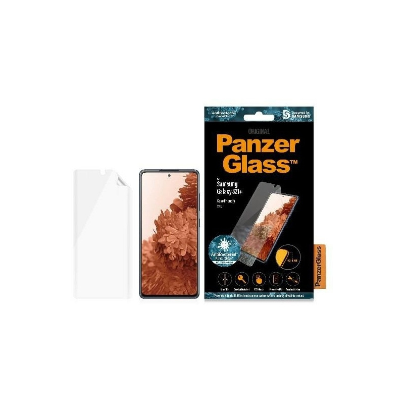 PanzerGlass Distributor - 5711724072604 - PZG007 - PanzerGlass TPU Samsung Galaxy S21+ Plus Case Friendly Antibacterial - B2B homescreen