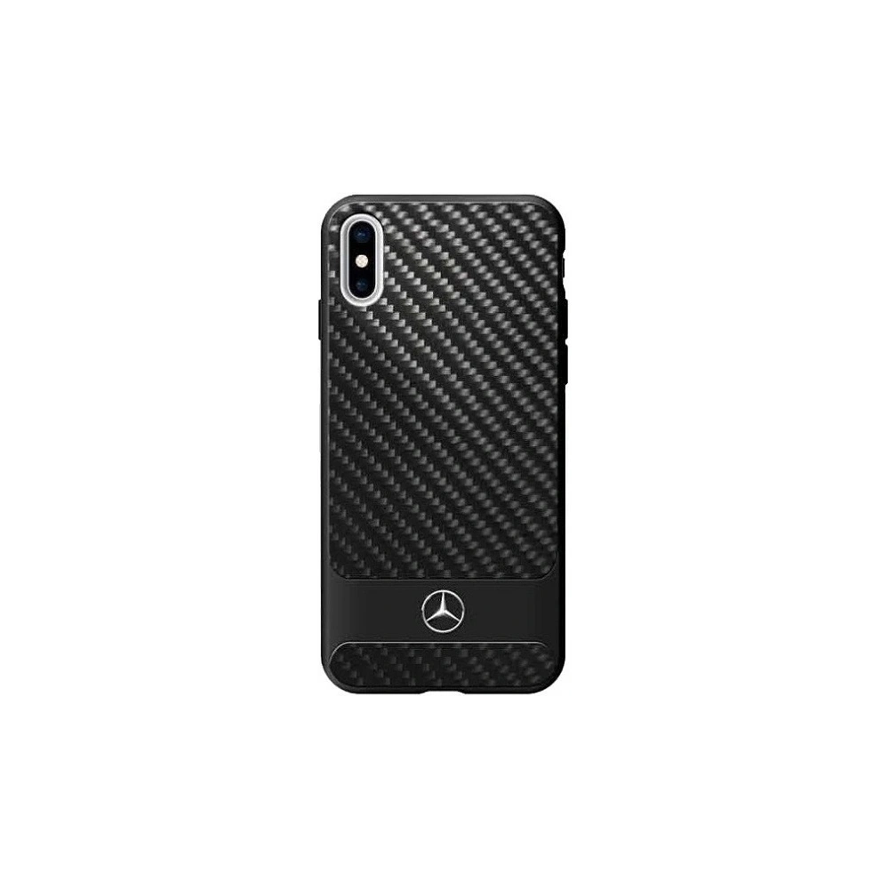 Wholesale Mercedes MEHCPXHACABK Apple iPhone X/XS hard case black Real Carbon Dynamic - MRS020BLK - {ean13} - Hurt