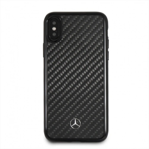 Etui Mercedes MEHCPXRCABK Apple iPhone X/XS hard case czarny/carbon Dynamic