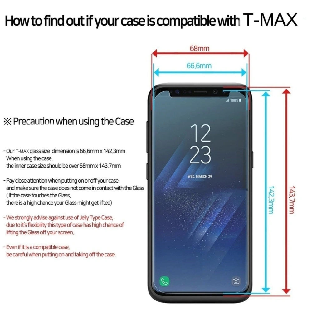 Hurtownia GSM - Sklo tvrzené UV T-Max Glass Samsung Galaxy S9 - TMX003 - {ean13} - Hurt