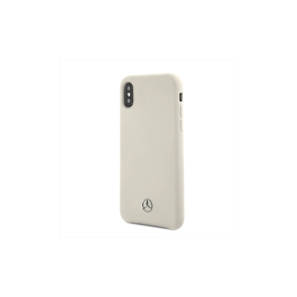 Hurtownia GSM - Etui Mercedes MEHCPXSILBE Apple iPhone X hard case beżowy/beige - MRS022BEI - {ean13} - Hurt