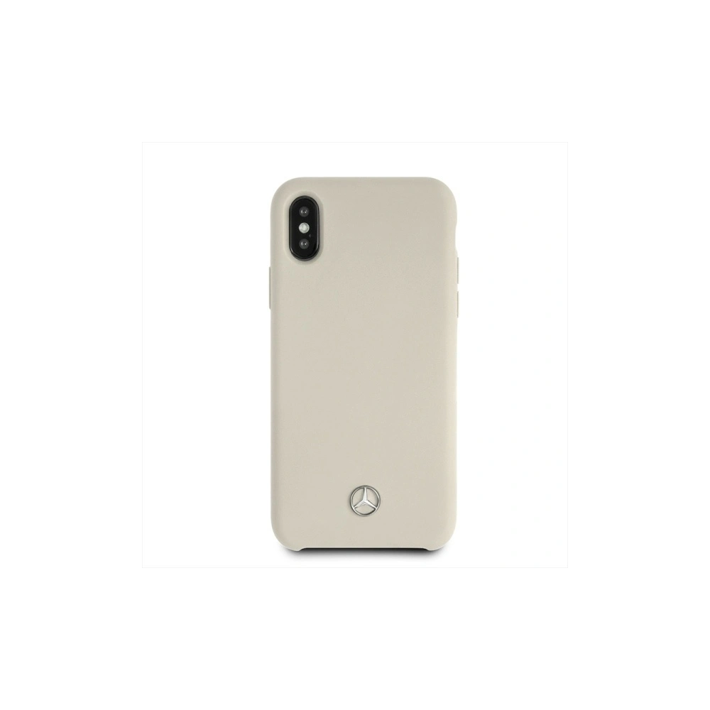 Hurtownia GSM - Etui Mercedes MEHCPXSILBE Apple iPhone X hard case beżowy/beige - MRS022BEI - {ean13} - Hurt