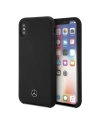 Hurtownia GSM - Etui Mercedes MEHCPXSILBK Apple iPhone X/XS hardcase czarny/black Silicone Line - MRS023BLK - {ean13} - Hurt
