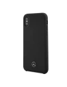 Hurtownia GSM - Etui Mercedes MEHCPXSILBK Apple iPhone X/XS hardcase czarny/black Silicone Line - MRS023BLK - {ean13} - Hurt