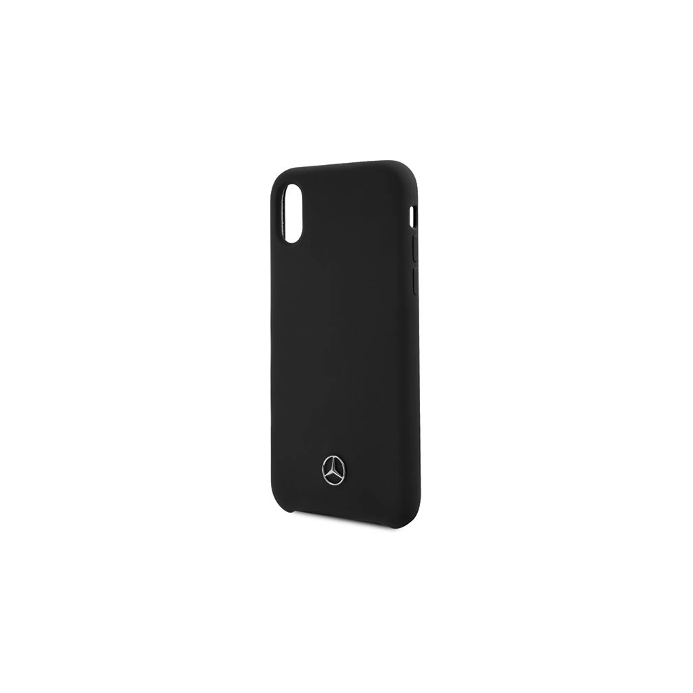Hurtownia GSM - Etui Mercedes MEHCPXSILBK Apple iPhone X/XS hardcase czarny/black Silicone Line - MRS023BLK - {ean13} - Hurt