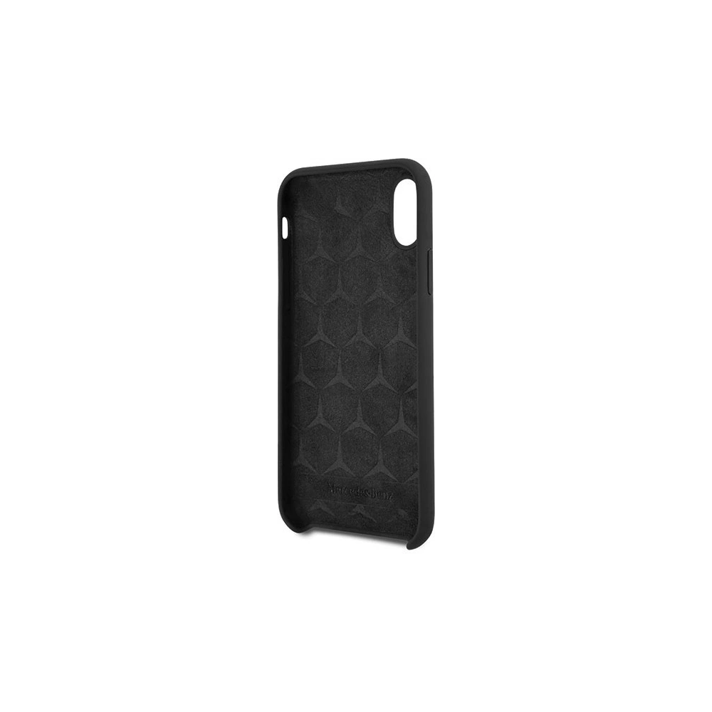 Hurtownia GSM - Etui Mercedes MEHCPXSILBK Apple iPhone X/XS hardcase czarny/black Silicone Line - MRS023BLK - {ean13} - Hurt
