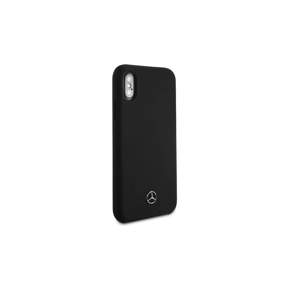 Hurtownia GSM - Etui Mercedes MEHCPXSILBK Apple iPhone X/XS hardcase czarny/black Silicone Line - MRS023BLK - {ean13} - Hurt