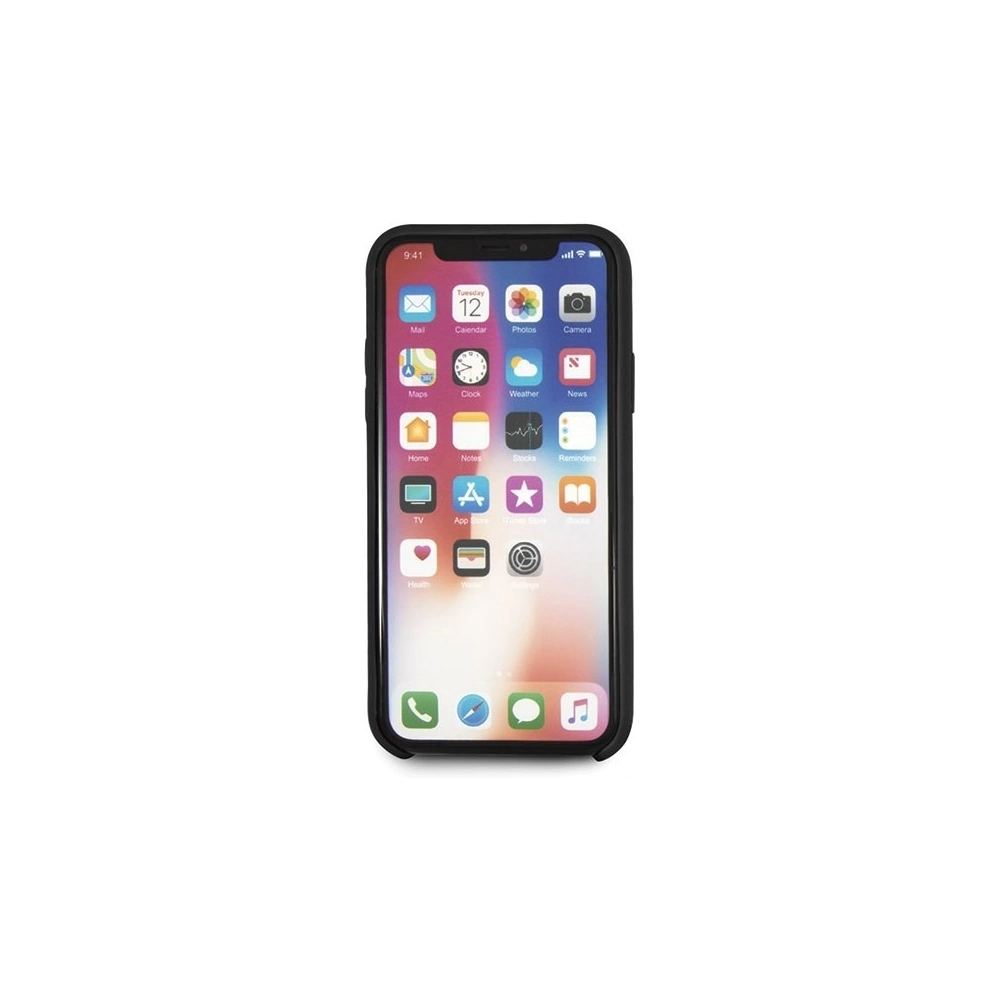 Hurtownia GSM - Etui Mercedes MEHCPXSILBK Apple iPhone X/XS hardcase czarny/black Silicone Line - MRS023BLK - {ean13} - Hurt