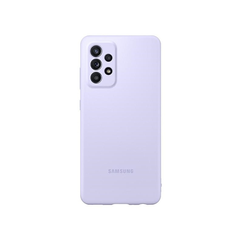 Hurtownia Samsung - 8806092114586 - SMG397PRP - Etui Samsung Galaxy A52/A52s 5G EF-PA525TV fioletowy/violet Silicone Cover - B2B homescreen