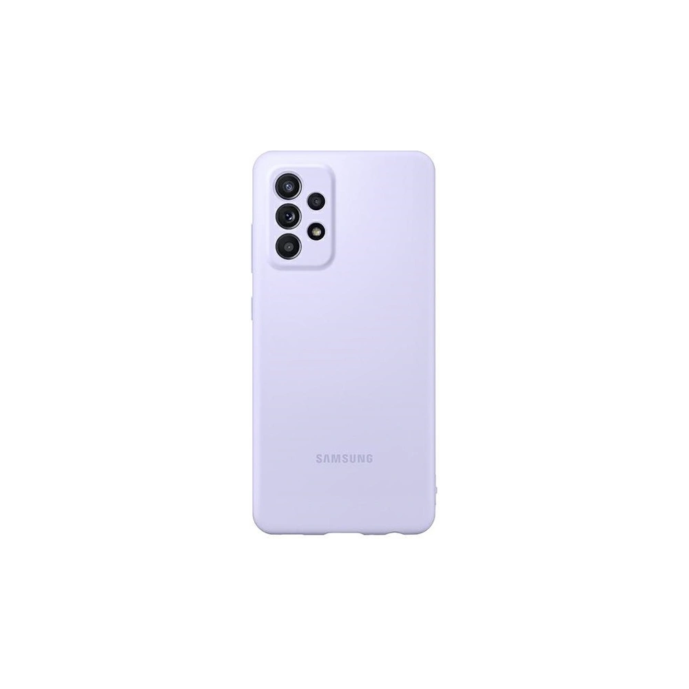 Hurtownia GSM - Etui Samsung Galaxy A52/A52s 5G EF-PA525TV fioletowy/violet Silicone Cover - SMG397PRP - {ean13} - Hurt